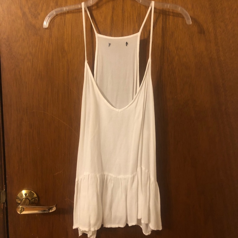 White tank top!